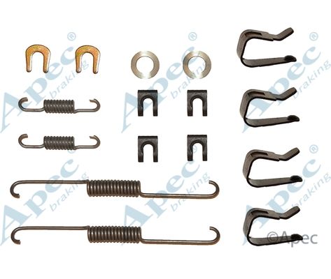 APEC BRAKING Комплектующие, тормозная колодка KIT729